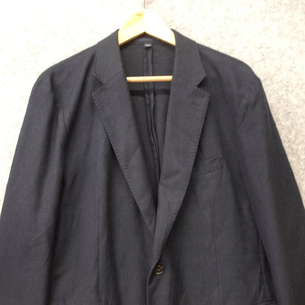 J Crew Ludlow Blazer Mens 44R Navy Blue SLIM Suit Jacket MOON English Wool